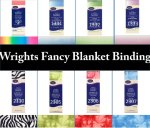 (image for) Wrights Fancy Blanket Bindings | PC798 | Satin Blanket Bindings