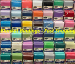 (image for) Wrights Blanket Bindings | PC794 | Satin Blanket Bindings | All Wright's Current Colors, All In Stock, Ready for Quick Shipping