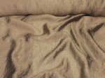 (image for) Light Brown Crushed/Crinkled Organza Fabric