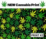 (image for) Cannabis | Marijuana | Print Fabric by the yard