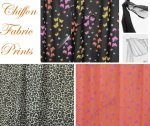 (image for) Beautiful Chiffon Prints by the yard