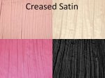 (image for) Creased Satin Fabric