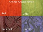 (image for) Creased/Crushed Taffeta