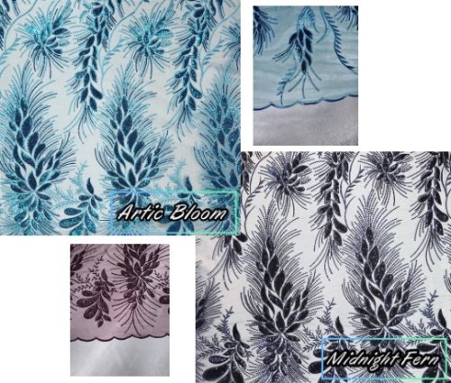 (image for) Crystal Fern Elegance Collection - Sold By The Yard