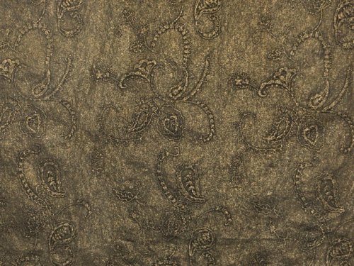 (image for) Antique Gold Floral Cotton Fabric