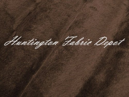 (image for) Brown Rabbit Faux/Fake Fur by The Yard