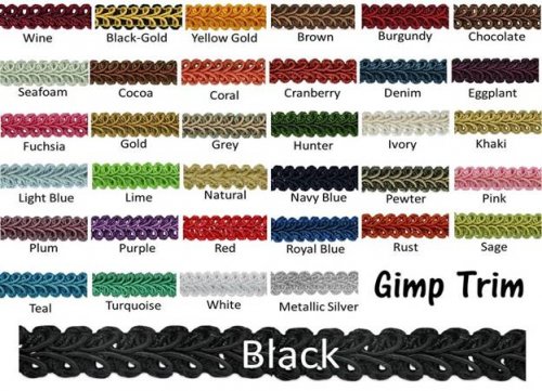 Gimp/Woven Braid Trim By The Yard : Buy Cheap & Discount Fashion