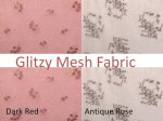 (image for) Glitzy Mesh Fabric