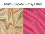 (image for) Multi-Purpose Glossy Fabric