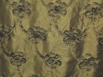 (image for) Olive 3D Floral Taffeta