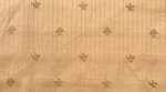 (image for) Tan Embroidered Upholstery Fabric