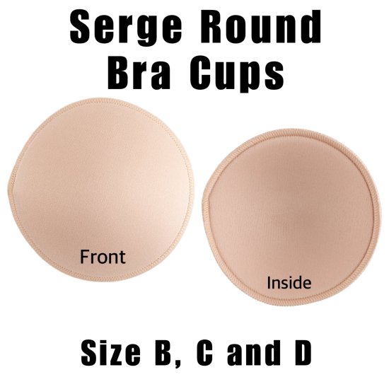 (image for) Serge Round Bra Cups | 1 Pair/Pack