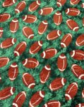 (image for) Football Fleece Fabric