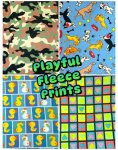 (image for) Playful Fleece Prints by the yard