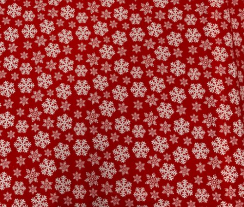 (image for) Let It Snow Collection| Snowflake Cotton Print