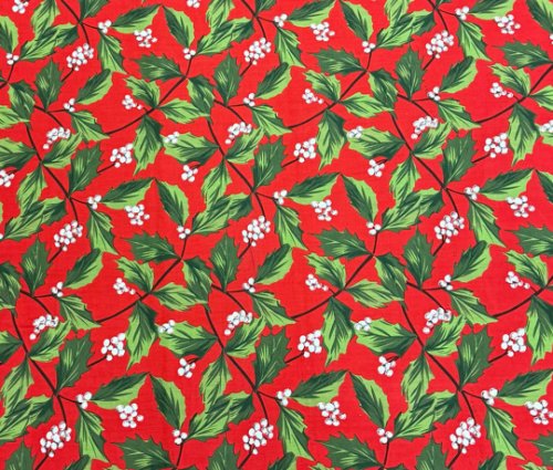 (image for) Holly Jolly Christmas Delight | By the yard | 100% Cotton Print