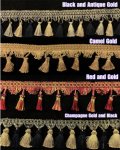 (image for) 4" and 3 1/2" Tassel Fringe Trim