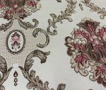 (image for) Regal Antique Rose Brocade Fabric