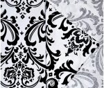 (image for) Classic Noir Damask Premium Cotton Fabric