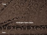 (image for) Chocolate/Dark Brown Jacquard-Design Daisy