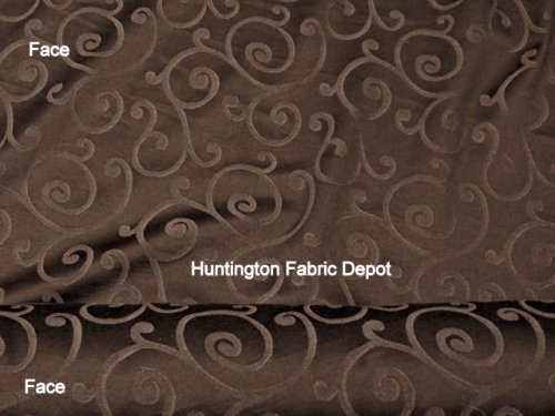 (image for) Chocolate/Dark Brown Jacquard-Design Daisy