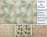 (image for) Leaves Design Home Decor Fabrics