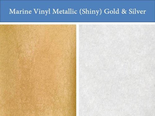 Marine Vinyl Metallic (Shiny) Gold and Silver : Buy Cheap & Discount Fashion Fabric Online | Huntington Depot