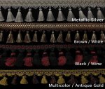 (image for) 3 1/2" Tassel Fringe Trim - NEW COLORS!