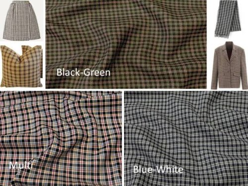 (image for) Plaid/Check Suiting Fabrics