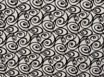 (image for) Polyester Fabric with Swirl Pattern