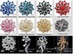 (image for) Rhinestone Brooch Pin