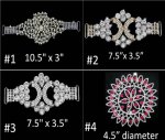 (image for) Rhinestone Appliques/Connectors