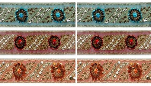 $3 Yard Handmade Jeweled, Beaded and Sequin Trim : Buy Cheap & Discount  Fashion Fabric Online