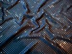 (image for) Black Stretch Confetti Dot Fabric