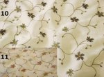 (image for) Embroidered Sheer Fabrics by the yard