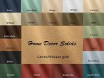 (image for) Elegant Home Decor Shantung Fabric