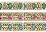 (image for) Fancy Indian Jeweled, Sequin and Beaded Lace Trim