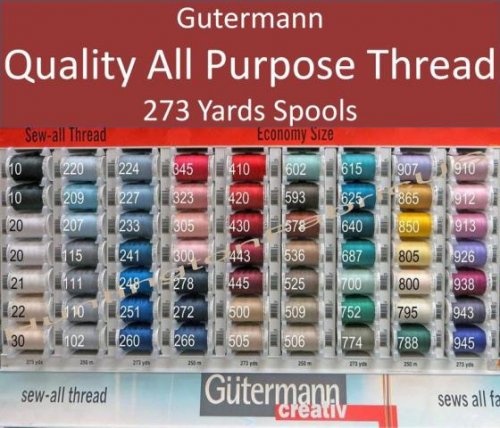 Gutermann Sew-All Thread 110 Yards Gutermann Sew-All Thread 110