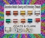 (image for) Coats & Clark Metallic Thread-125yds