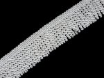 (image for) 2" White Bullion Fringe Trim