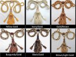 (image for) Tassel Tiebacks with Mini Tassels and Details