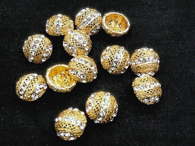 gold fabric buttons