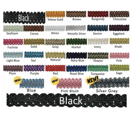 (image for) Gimp/Woven Braid Trim By The Yard