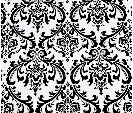 (image for) Classic Noir Damask Premium Cotton Fabric