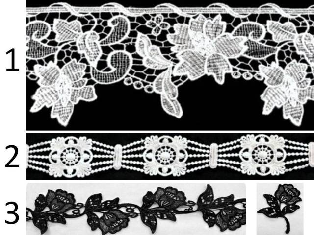 Cotton Lace Trim by the Yard