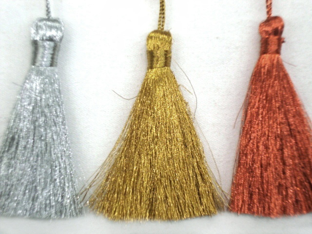 Tassel and Metallic Gold Tassels Collection